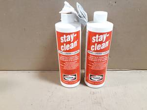 lot 762 image: (2) New Bottles of Harris Stay-Clean Liquid Soldering & Tinning Flux - 16oz each