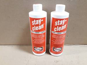 lot 763 image: (2) New Bottles of Harris Stay-Clean Liquid Soldering & Tinning Flux - 16oz each