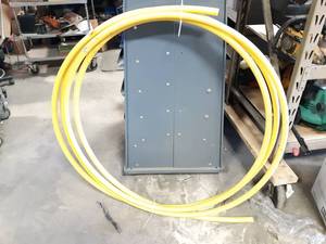 lot 766 image: 50 Feet 1 CTS Yellow Gas Pipe - DriscoPlex
