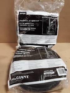 lot 775 image: Lot of (2) Little Giant Sump Pump Discharge Hose Kit 24 x 1-14