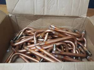 lot 928 image: Lot of (50) Sioux Chief PEX   Copper Stub Out Elbows 12 PEX