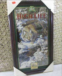(F-3) Vintage Framed Miller High Li...