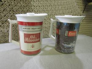 (CSB) 2 Vintage Thermo-Serv Beer Pi...