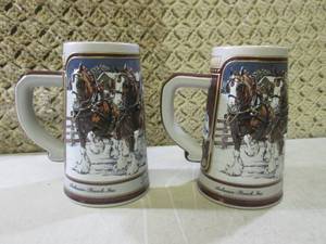 (BS) 2 Vintage 1989 Budweiser Beer ...