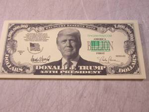 (CNTR) Pad of 25 Donald J Trump 45t...
