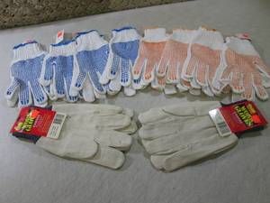 (BSB) Assorted Work Gloves...