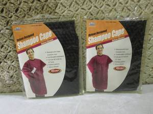 (E-1) 2 Deluxe Designed Shampoo Cap...