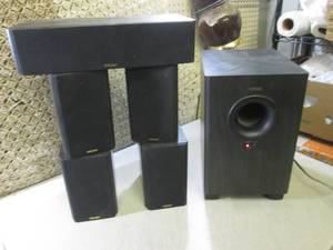 (EW5) Teac 5pc Surround Sound Speak...