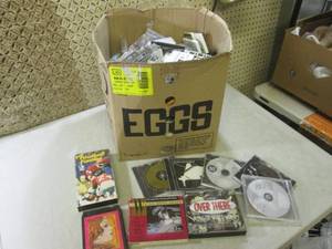 (F-1) Box Full of Assorted Cassette...