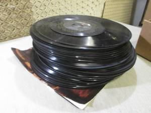 (F-1) Assorted Vintage Records...