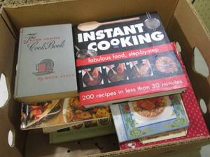 (D-3) Box of Assorted Cook Books...