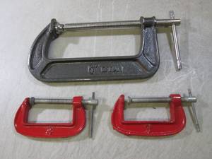 (F-0) C- Clamps 1-6 2- 3...