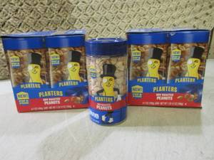 (B-2) 8 Jars of Planters Dry Roaste...