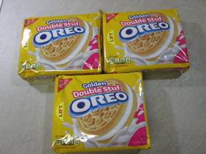 (B-1) 3 Packs of Golden Double Stuf...