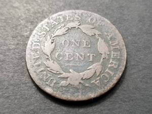 lot 27 image: 1819 US CORONET HEAD LARGE CENT