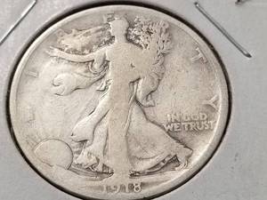 lot 46 image: 1918-S WALKING LIBERTY HALF DOLLAR