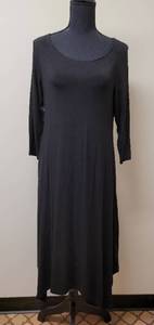 lot 3 image: New Black Eileen Fisher Dress