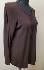 lot 27 image: Eileen Fisher Long A-line Tee