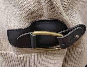 lot 235 image: Ralph Lauren Sweater with Buckle Detail