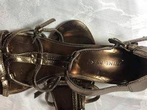 lot 87 image: Embellished Sandal Duo