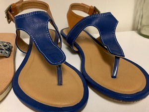 lot 129 image: Two Pairs of Sandals