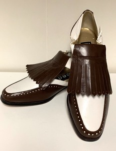 lot 146 image: Brown and White Shoes by Indeed