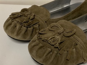 lot 149 image: Calvin Klein Suede Flats