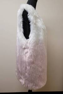 lot 247 image: New INC Ombre Faux Fur Vest