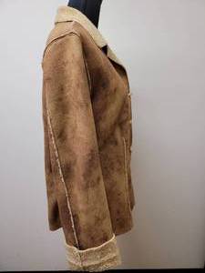 lot 258 image: Fibers by Barbara Lesser  SuedePlush Jacket