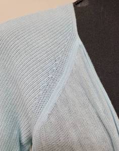 lot 303 image: Baby Blue J. Jill Linen-Blend Cardigan