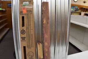 Cedar Mailbox Post
