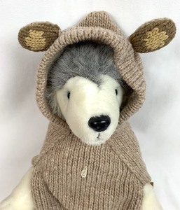 lot 32 image: Size L Boy Dog Organic Wool Sweater Hoodie, CottonPoly Hoodie, Happy BD Tank Shirt and More