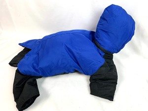 lot 35 image: Size L Boy Dog Kong Cloud Inflatable Collar, Snowsuit, Alpine Sweater, BD Tank Shirt and More