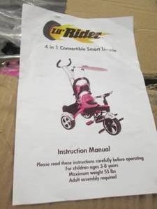 lot 11 image: lil rider 4 in 1 convertible smart ...