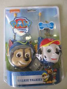 lot 60 image: paw patrol walkie talkies ...