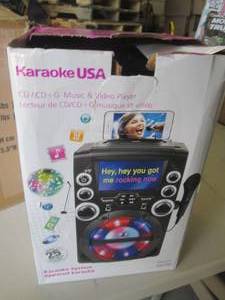lot 61 image: karaoke machine powers on ...