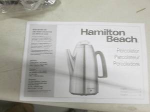 lot 75 image: hamilton beach percolator ...