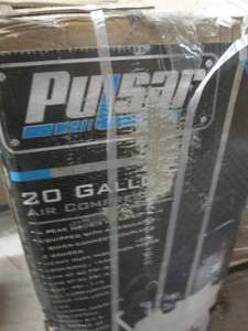 lot 85 image: pulsar 20 gallon air compressor ...