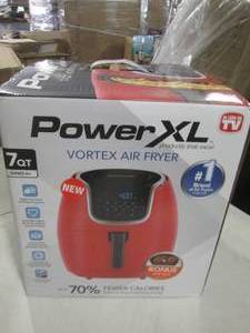 lot 98 image: power XL vortex air fryer 7qt power...