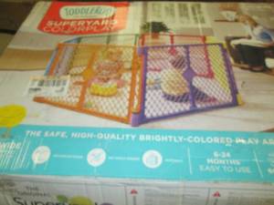 lot 135 image: toddleroo superyard colorplay ...