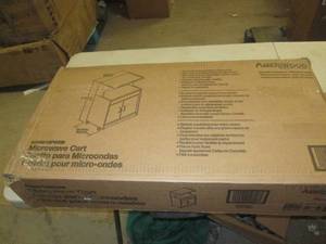 lot 164 image: microwave cart ...