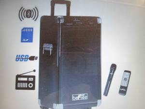 lot 171 image: befree sound sleek 10 inch portable...
