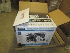lot 173 image: pulsar 3500 watt generator recoil b...