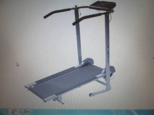 lot 179 image: magnetic treadmill ...