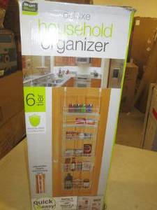 lot 195 image: deluxe household organizer 6 tier ...