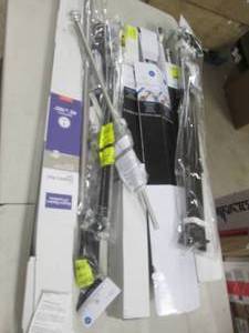 lot 206 image: 10 drapery rods ...