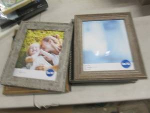 lot 228 image: 10- 8x10 picture frames...