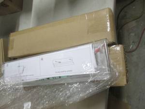 lot 233 image: box of acrylic wall display shelfs ...