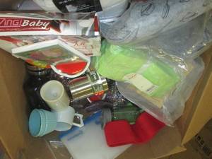 lot 242 image: box of home misc ...