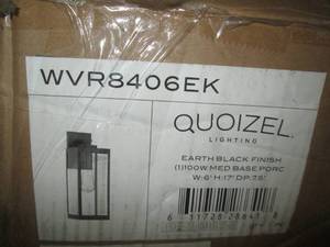 lot 258 image: quoizel lighting light fixture ...